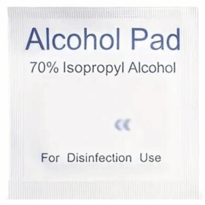 Anti-septic alcohol prep pads (30 each) | 70% Isopropyl Alcohol